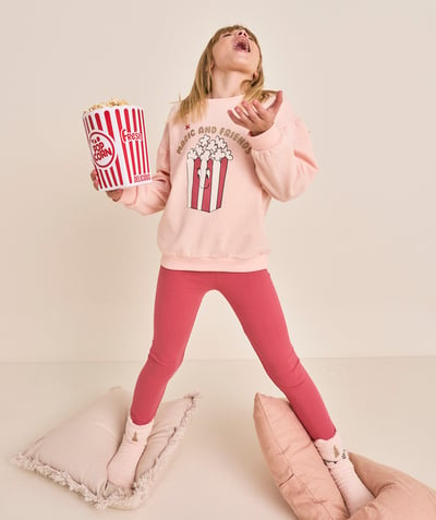 CategoryModel (8821761573006@30866)  - Girl's long pyjamas in pink popcorn print