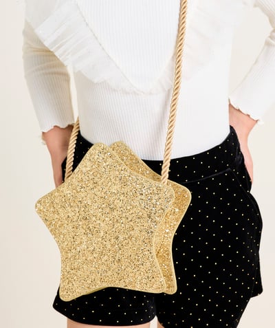 CategoryModel (8827222917262@15)  - sac à main fille en forme d'étoile avec strass dorée