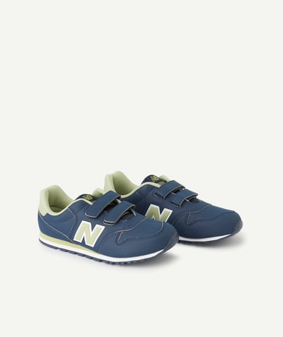 CategoryModel (8825060655246@19)  - Navy blue and green 500 scratch sneakers