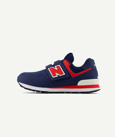CategoryModel (8821767766158@212)  - blue and red 574 scratch sneakers