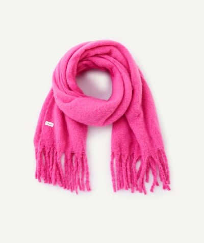 CategoryModel (8821760917646@354)  - Echarpe fille en fibres recyclées rose