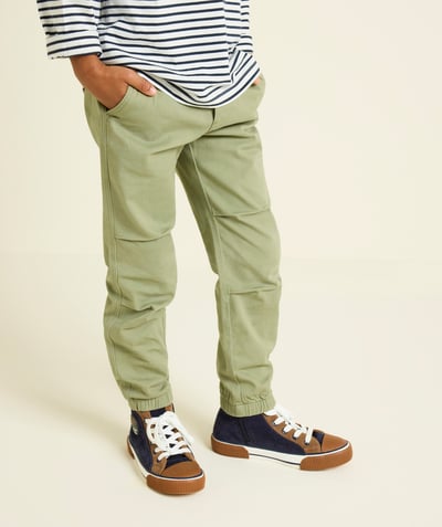 CategoryModel (8821761507470@9356)  - khaki boy's straight pants with elastic waistband