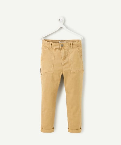 CategoryModel (8821761015950@3207)  - Relaxed beige boys' pants with pockets