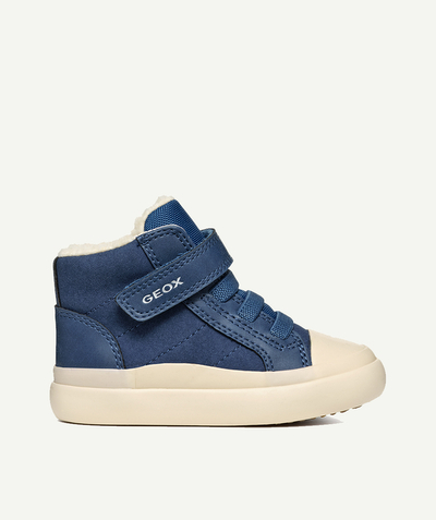 CategoryModel (8825060982926@12)  - gisli blue high-top scratch sneakers