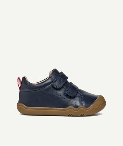 CategoryModel (8825060982926@12)  - navy blue first-step scratch sneakers