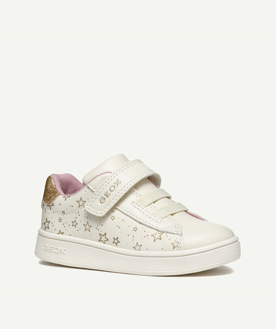 CategoryModel (8824994594958@8)  - eclyper white sneakers with gold star print