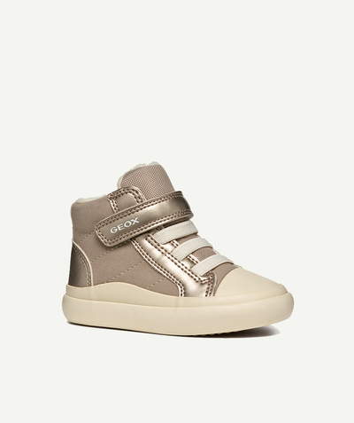 CategoryModel (8825487261838@5)  - gisli iridescent brown high-top sneakers