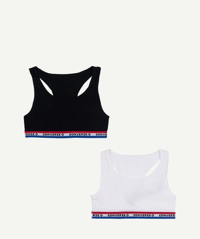 CategoryModel (8821764587662@21033)  - lot de 2 brassières racerback noir et blanc