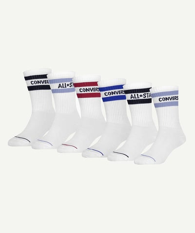 CategoryModel (8827452096654@3)  - pack of 6 pairs of BASIC WORDMARK CREW socks