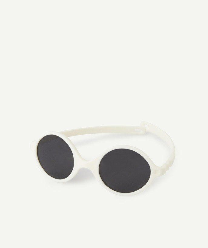   - SUNGLASSES 0-12 MONTHS WHITE AND ULTRA-SUPPLE