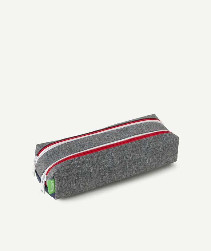   - GREY SCHOOL PENCIL CASE