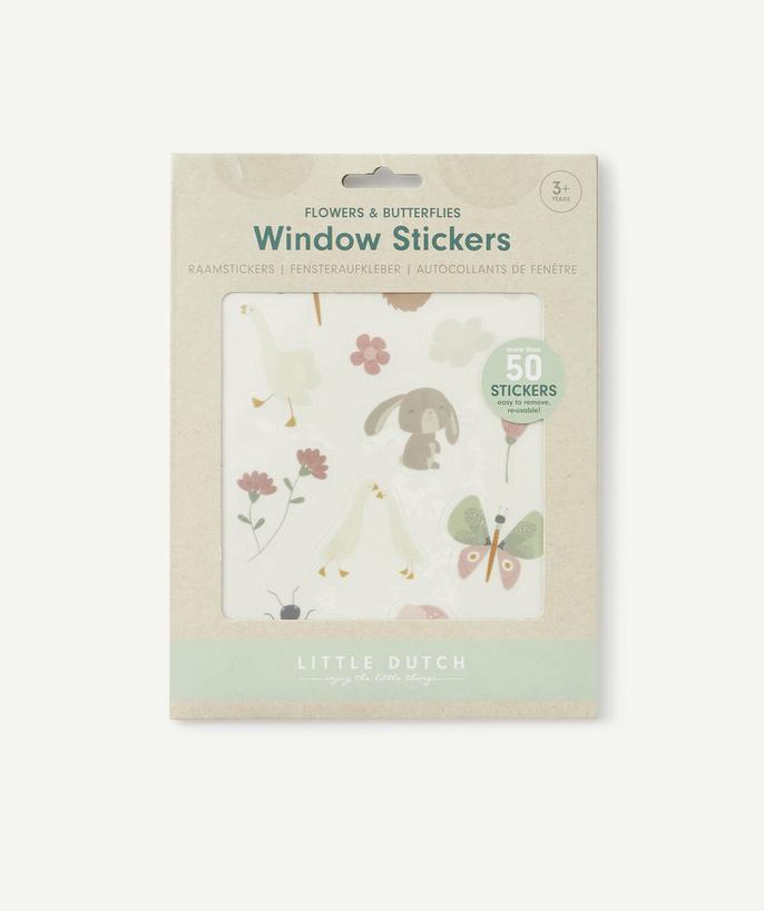   - FLOWERS & BUTTERFLIES WINDOW STICKERS