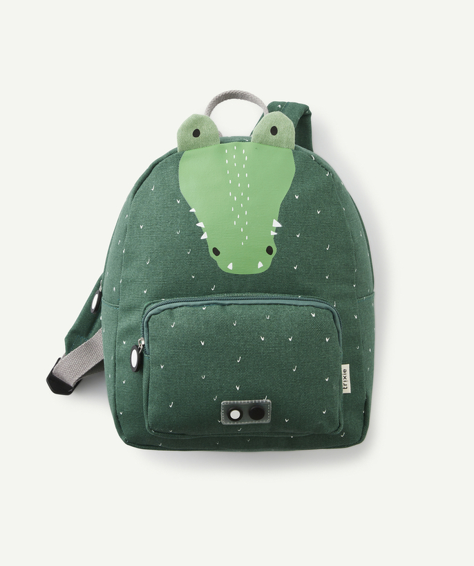   - SAC À DOS VERT CROCODILE ENFANT