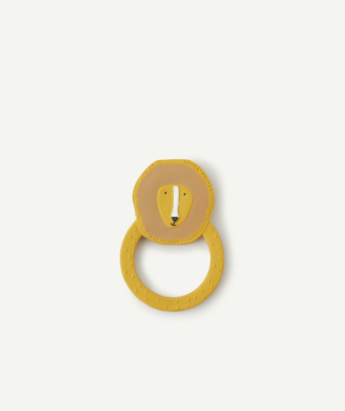   - BABY'S NATURAL RUBBER LION TEETHING RING