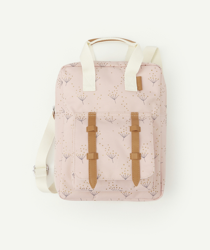   - CHILD'S PINK DANDELION BACKPACK IN RECYCLED PLASTIC