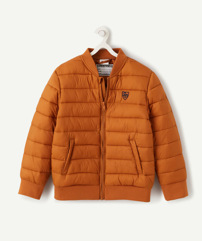   - THE CAMEL DOWN JACKET WITH RECYCLED PADDED COLLAR