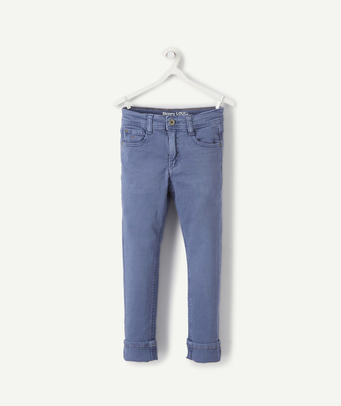   - LOUIS BLUE VIOLET SKINNY TROUSERS