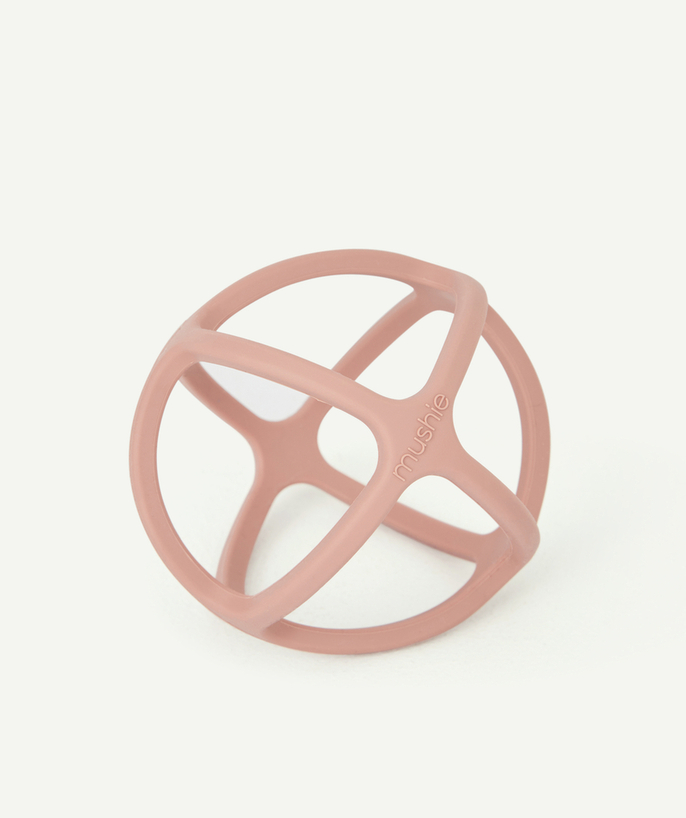   - BABY'S PINK SILICONE TEETHING BALL