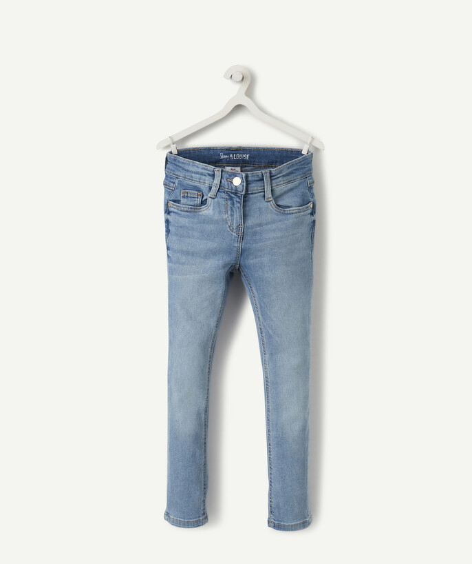   - LOUISE SIZE+ SKINNY PALE BLUE JEANS WITH HEART-SHAPED RIVETS