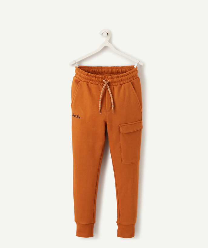   - CARGO-STYLE CAMEL JOGGING PANTS