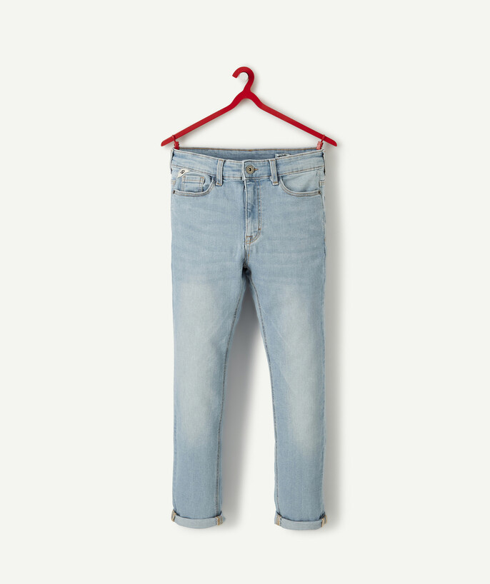   - LE JEAN SUPER SKINNY BLEU CLAIR EN COTON