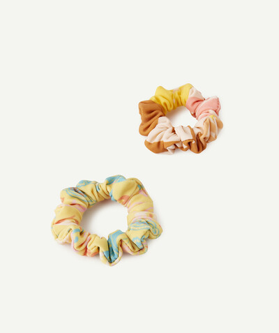CategoryModel (8821753381006@467)  - SET OF TWO YELLOW ELASTICS WITH A TROPICAL PRINT