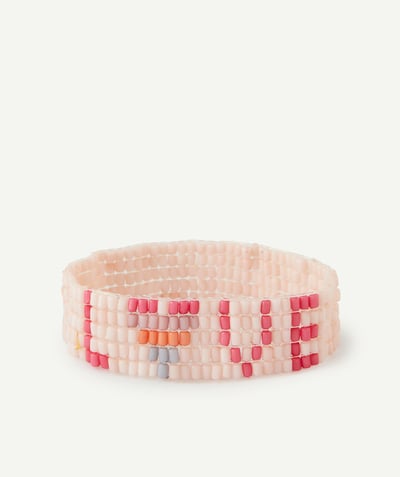 CategoryModel (8821761048718@138)  - BRACELET WITH PINK BEADS AND A MESSAGE