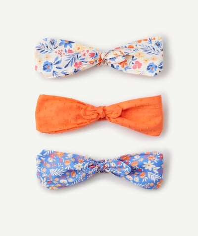 CategoryModel (8824437801102@1859)  - SET OF THREE FLORAL HAIRBANDS WITH BOWS