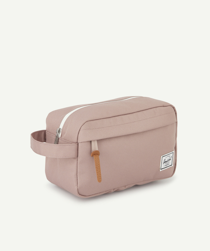   - MIXED PINK TOILETRY BAG WITH STRAP