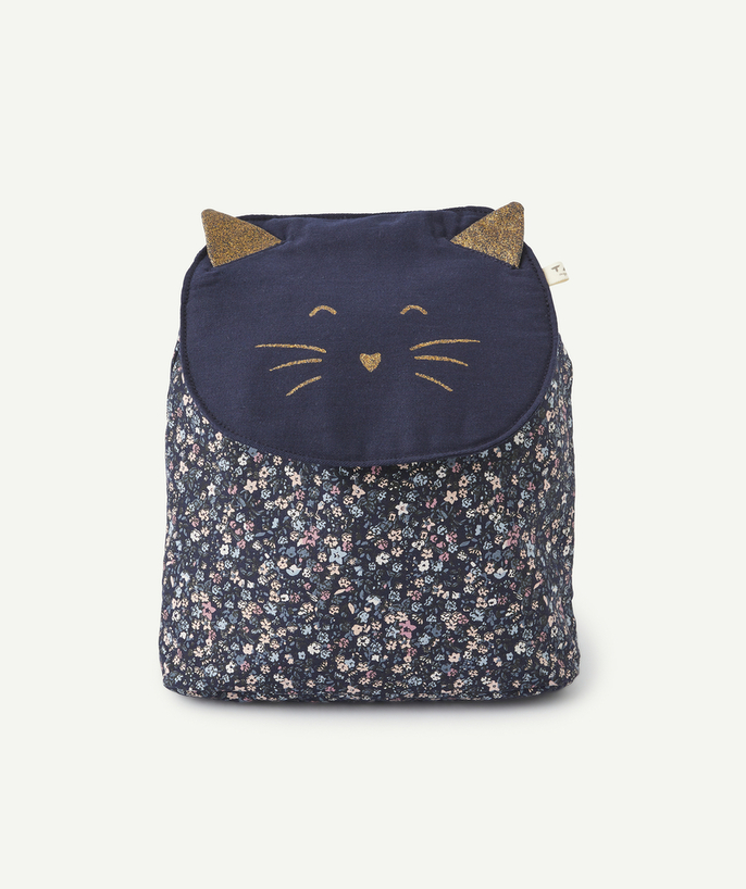   - BABY GIRLS' PUSSYCAT PRINT BACKPACK