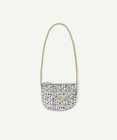 CategoryModel (8826175619214@203)  - SAC À BANDOULIÈRE FILLE EN COTON AVEC IMPRIMÉ FLEURI