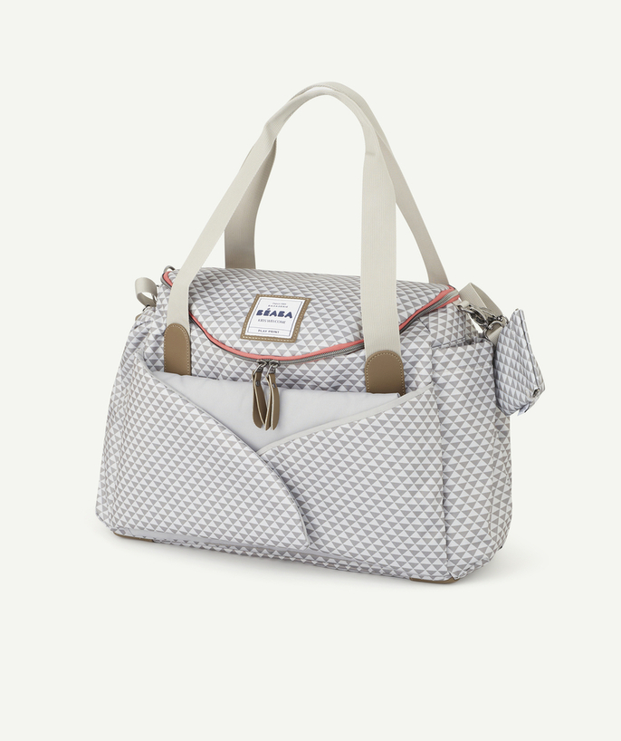   - PRINTED GREY SYDNEY BAG