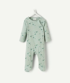Pyjama Bébé Vichy vert Mixte du 3 mois au 3 ans - Célestin