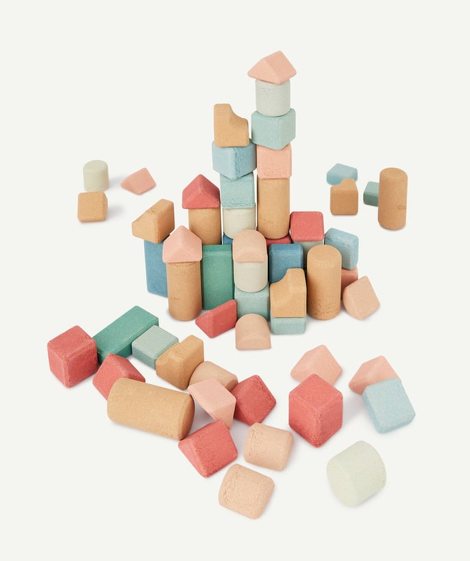   - 60 CORK BUILDING BLOCKS