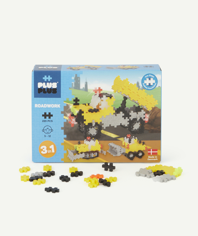   - JEU DE CONSTRUCTION 3 EN 1 ENGINS DE CHANTIER 200 PIÈCES